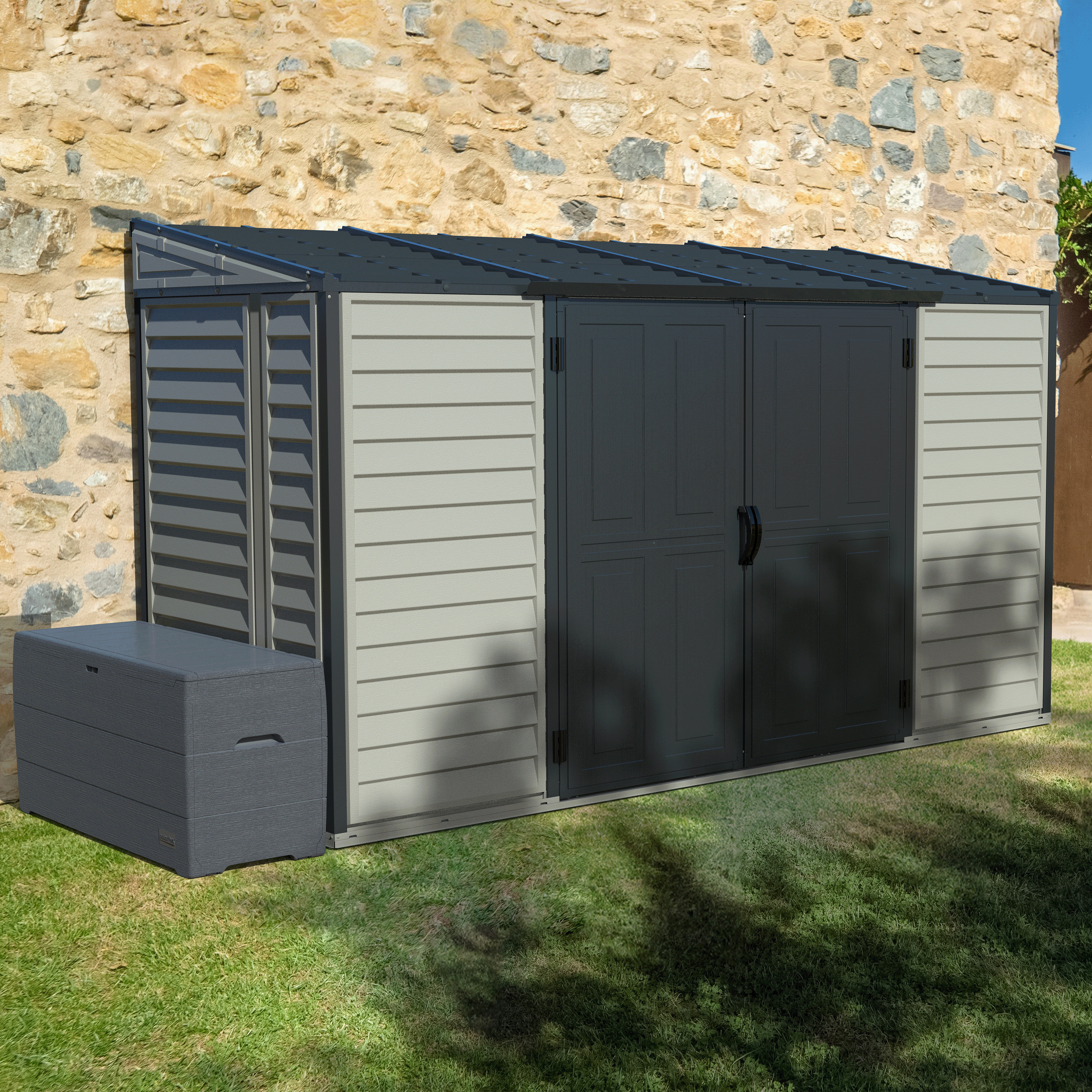 Duramax Building Products SideMate Pro 10 ft. W x 4 ft. D Vinyl
